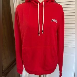 Prince Pickleball Men's Fleece Hooded Pullover
Sweatshirt - Red Size small